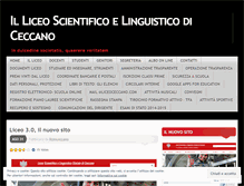 Tablet Screenshot of liceoceccano.com
